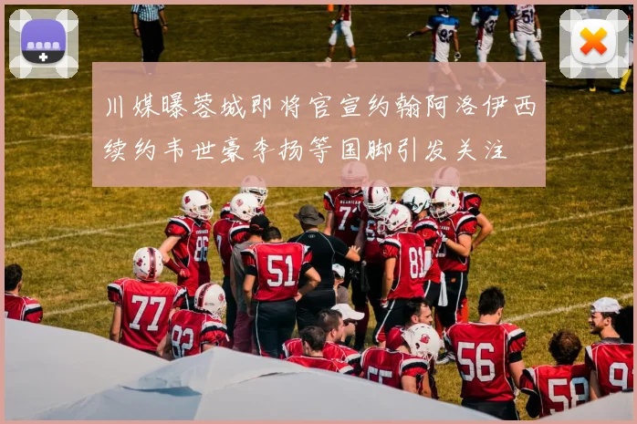 川媒曝蓉城即将官宣约翰阿洛伊西续约韦世豪李扬等国脚引发关注